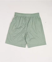 Nike Kids Dri-FIT Green Mesh Shorts