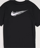 Nike Kids Dri-FIT Swoosh Black T-Shirt