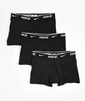 Nike Kids Essential Cotton Stretch 3-Pack Boxer Briefs