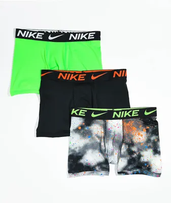 Nike Kids Essential Micro Multi-Color 3-Pack Boxer Briefs
