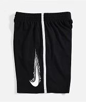 Nike Kids Swoosh Black Mesh Shorts