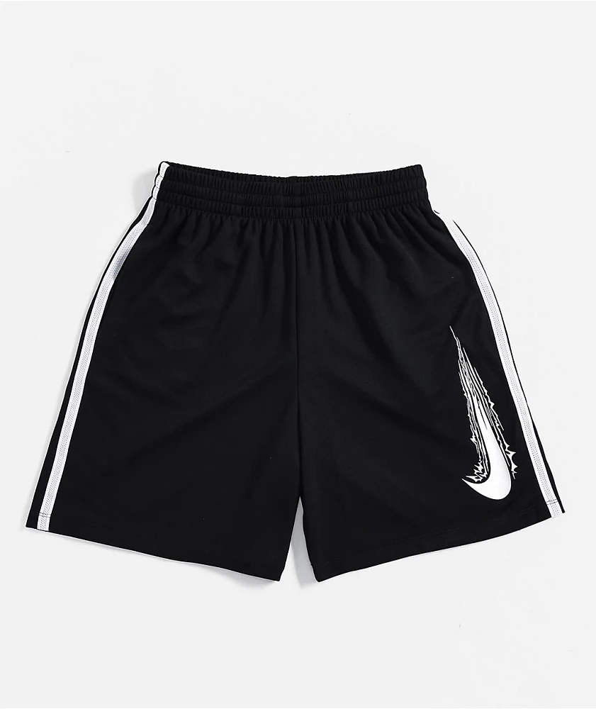 Nike Kids Swoosh Black Mesh Shorts