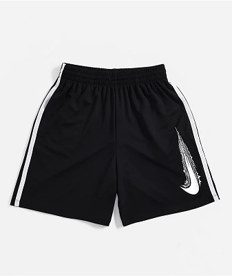 Nike Kids Swoosh Black Mesh Shorts