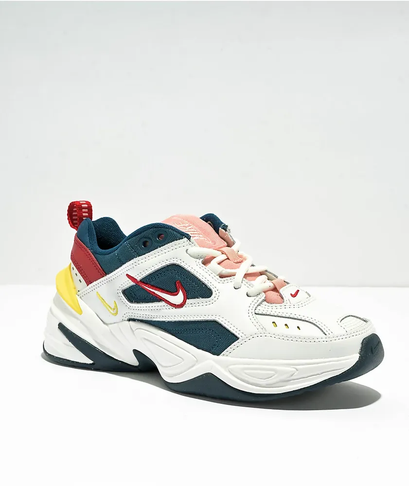 Nike M2K Tekno White & Multicolor Shoes