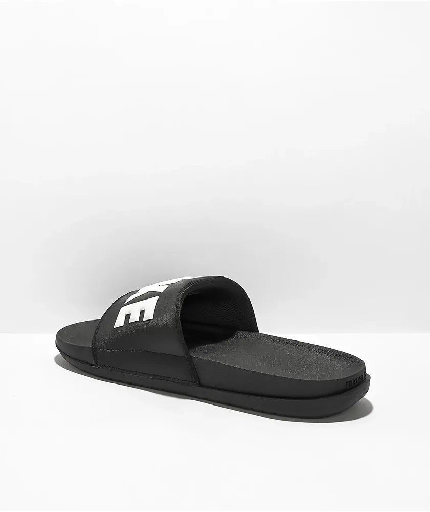 Nike Men's Offcourt Black & White Slide Sandals