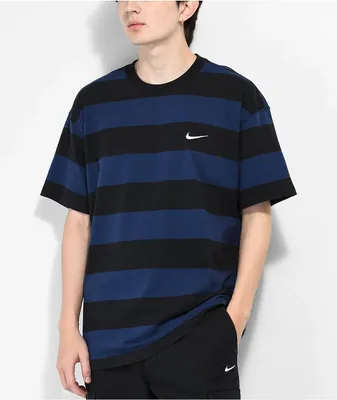 Nike Navy Stripe T-Shirt