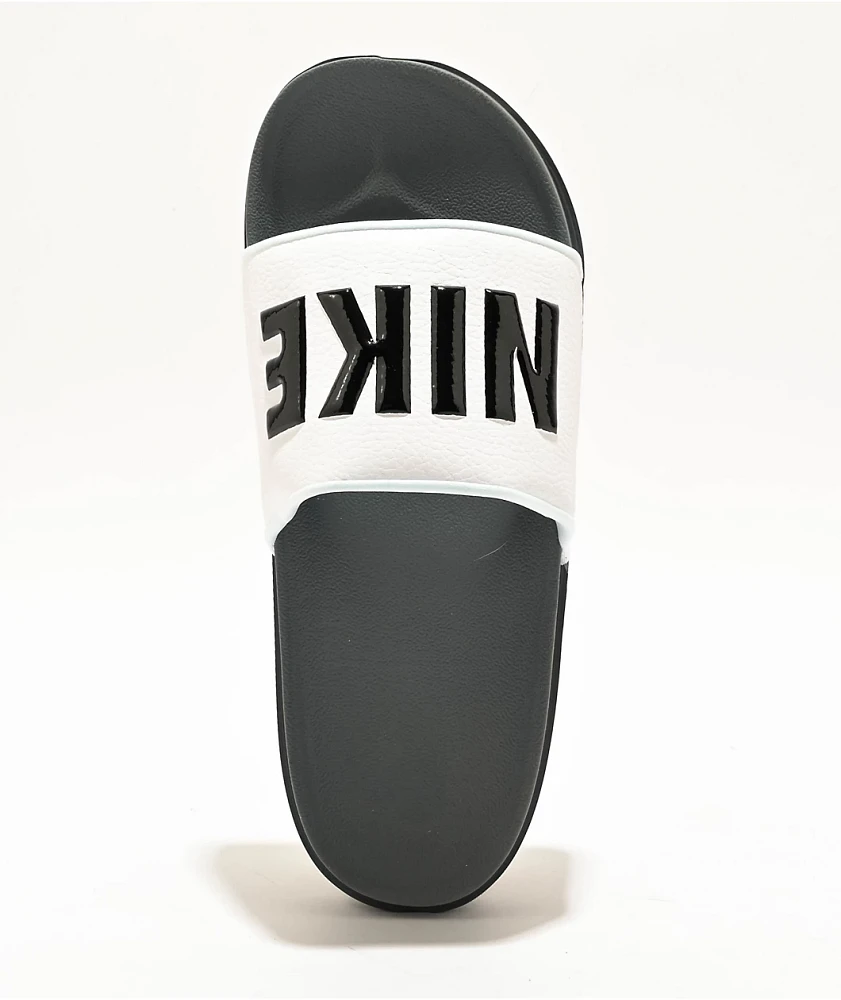 Nike Offcourt Dark Grey, White & Black Slide Sandals