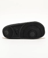 Nike Offcourt Dark Grey, White & Black Slide Sandals