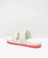 Nike Offcourt Duo Sail & Pink Slide Sandals