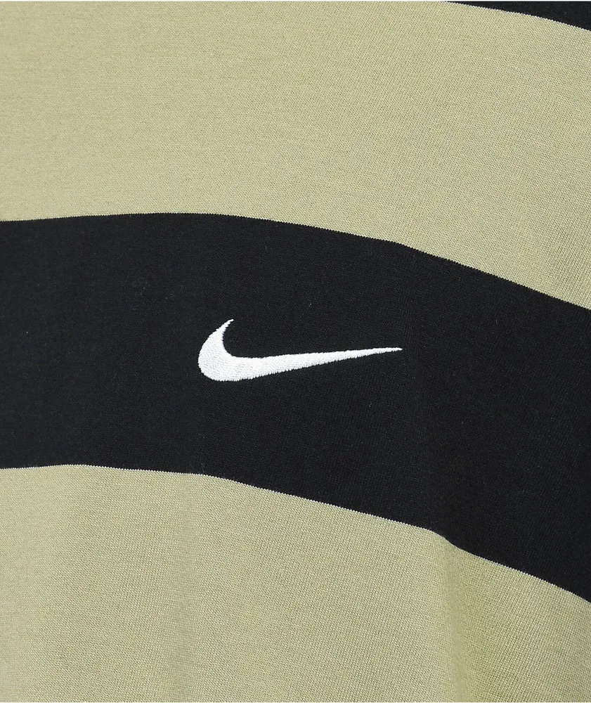 Nike Olive Stripe T-Shirt