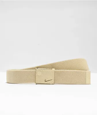 Nike Outsole Cream Stretch Web Belt
