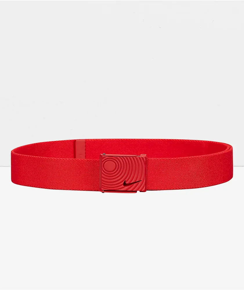 Nike Outsole Red Stretch Web Belt