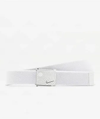 Nike Outsole White Stretch Web Belt