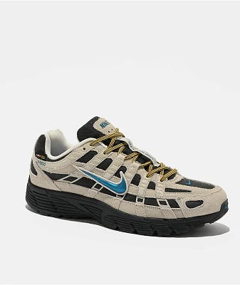Nike P-6000 PRM CORDURA Light Orewood Brown & Green Abyss Lightning Shoes