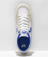 Nike SB Adversary Summit White & Blue Skate Shoes