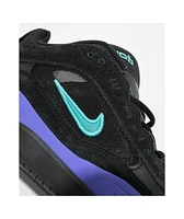 Nike SB Air Max Ishod Black, Persian Violet, & Dusty Cactus Skate Shoes