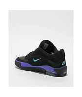 Nike SB Air Max Ishod Black, Persian Violet, & Dusty Cactus Skate Shoes