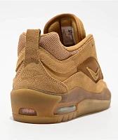 Nike SB Air Max Ishod Flax, Safety Orange, & Wheat Skate Shoes