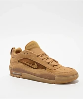 Nike SB Air Max Ishod Flax, Safety Orange, & Wheat Skate Shoes