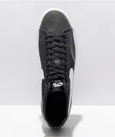 Nike SB BLZR Court Mid Black & White Skate Shoes