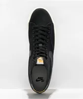 Nike SB BLZR Court Mid Premium Black & Sail Skate Shoes