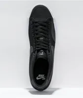 Nike SB BLZR Court Mid Premium Black & White Skate Shoes