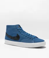 Nike SB BLZR Court Mid Premium Blue & Black Skate Shoes