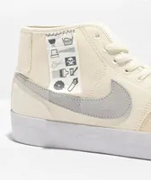 Nike SB BLZR Court Mid Summit White Skate Shoes