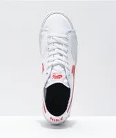 Nike SB BLZR Court White & Red Skate Shoes