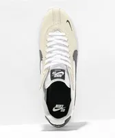 Nike SB BRSB White & Black Skate Shoes 