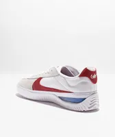 Nike SB BSRB White & Varsity Red Skate Shoes