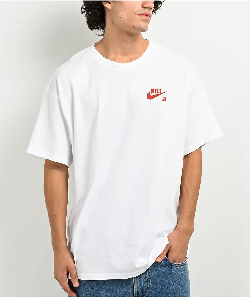 Nike SB Barking White T-Shirt