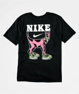 Nike SB Big Dog Black & Pink T-Shirt