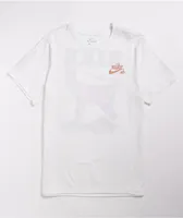 Nike SB Big Dog White & Pink T-Shirt