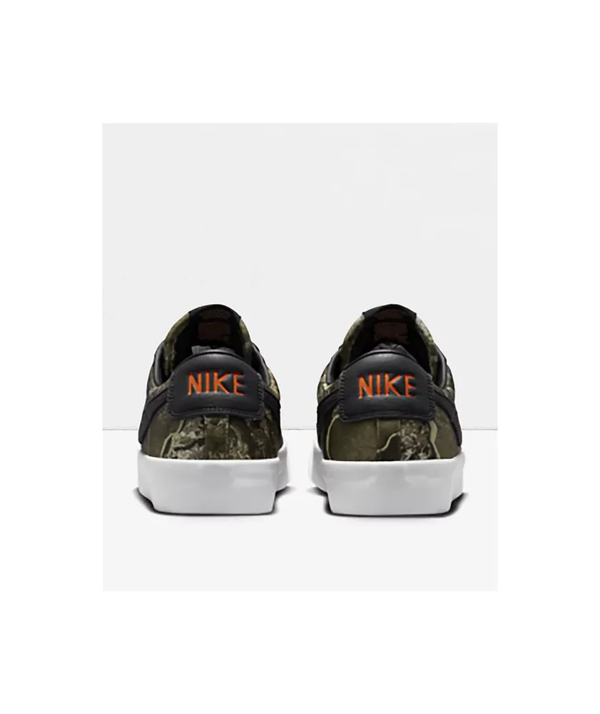 Nike SB Blazer Low GT Premium Real Tree Camo Skate Shoes