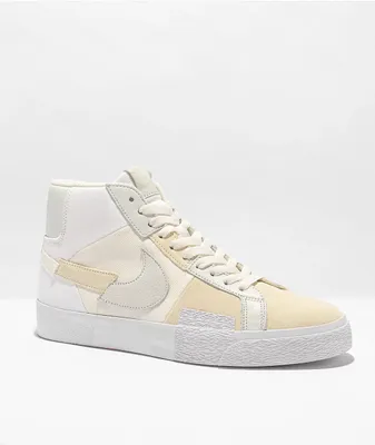 Nike SB Blazer Mid PRM Summit White Skate Shoes