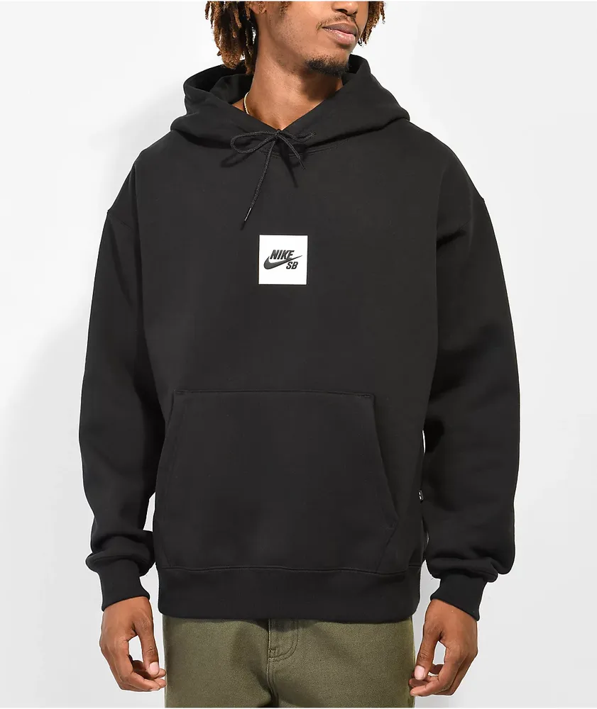 Nike SB Box Logo Black Hoodie