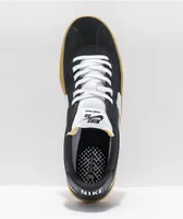 Nike SB Bruin React Black, White & Gum Skate Shoes