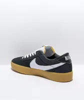 Nike SB Bruin React Black, White & Gum Skate Shoes