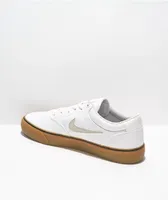 Nike SB Chron 2.0 White & Gum Skate Shoes