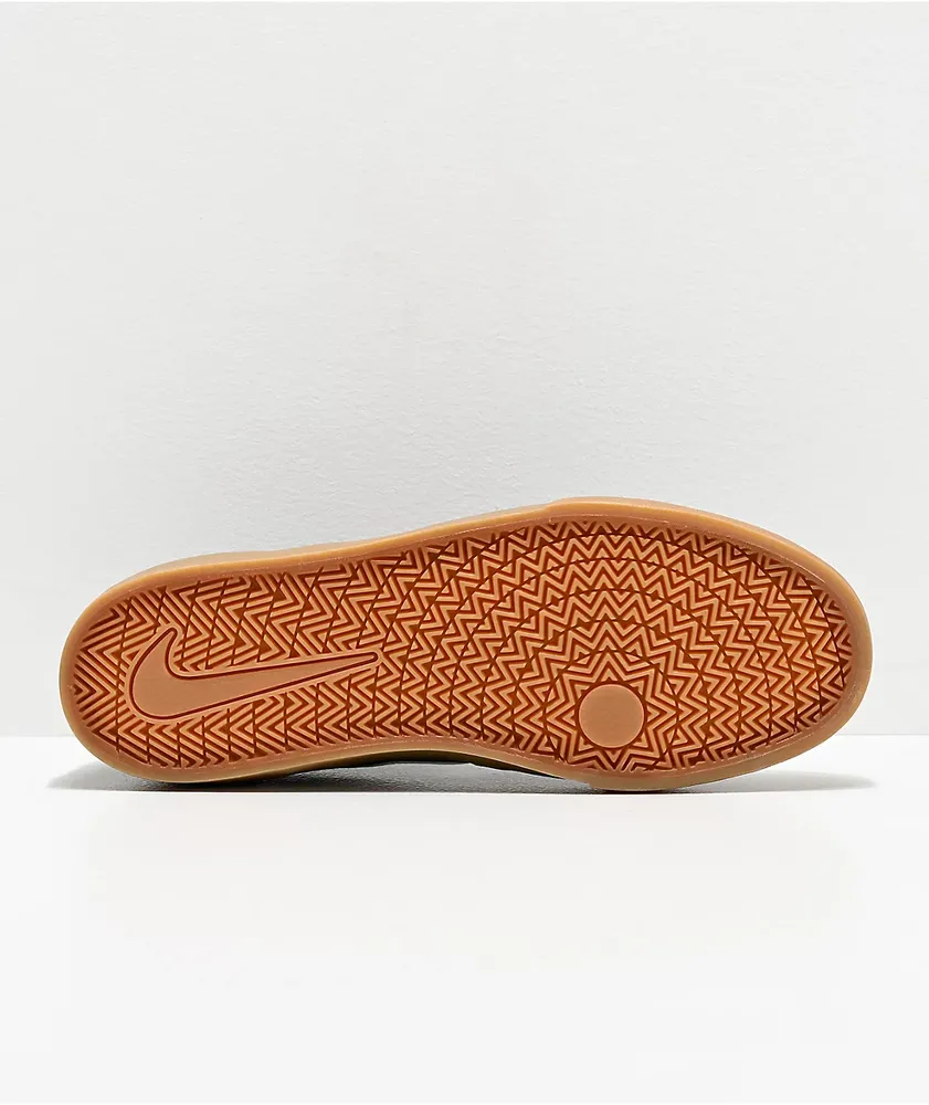 Nike SB Chron Black & Gum Skate Shoes