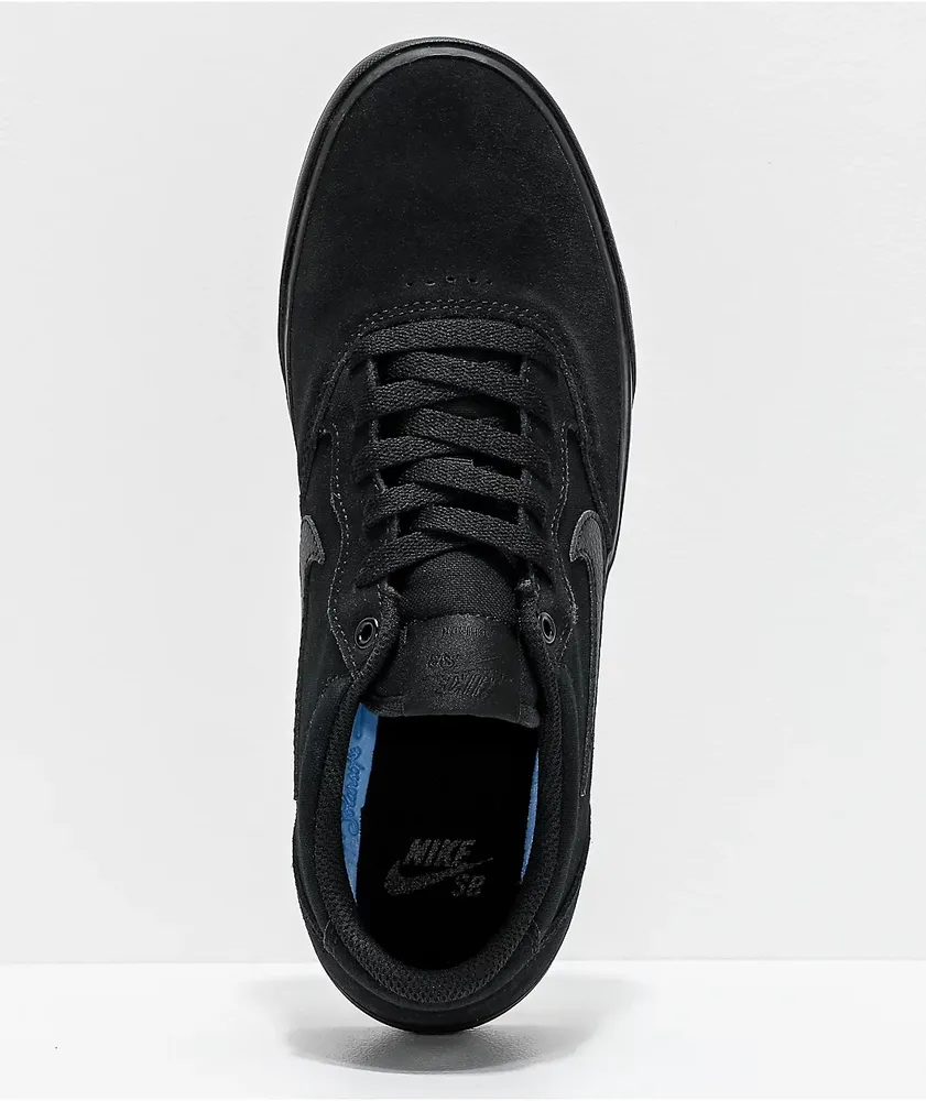 Nike SB Chron SLR Black Skate Shoes