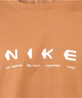 Nike SB City Info Ale Brown T-Shirt