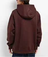 Nike SB Corporate Skateboarding Brown Hoodie