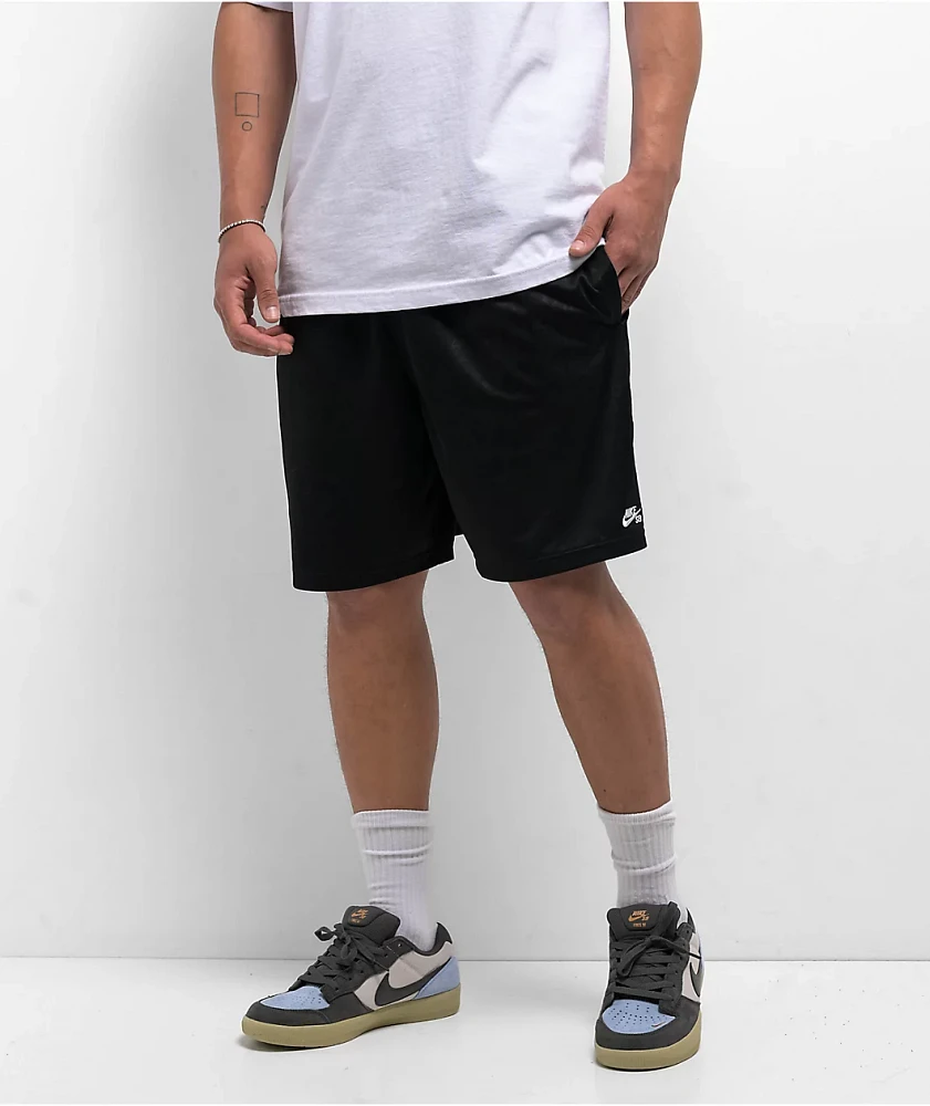 Nike SB Dri-Fit Jacquard Sport Black Skate Shorts