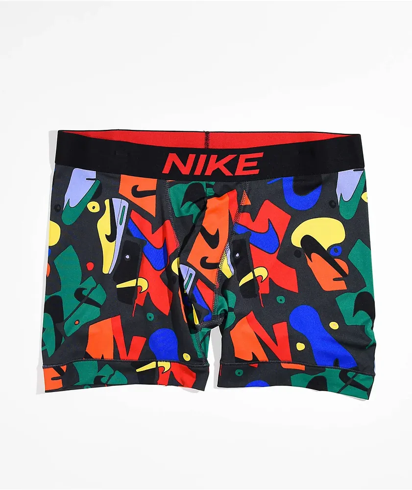 Essential Micro Boxer Brief Abstract Sneaker Print L