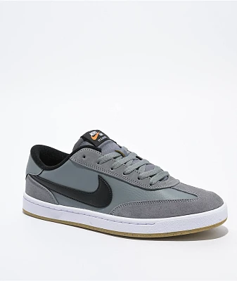 Nike SB FC Classic Cool Grey, Black & White Skate Shoes