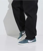 Nike SB Force 58 Ash Green & White Skate Shoes