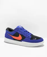 Nike SB Force 58 Concord, Orange & Black Skate Shoes