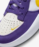 Nike SB Force 58 Court Purple & Amarillo Skate Shoes